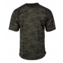 CAMISETA MALLA MILTEC WOODLAND NEGRO