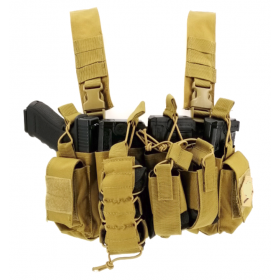 CHALECO CHEST RIG M4 TAN