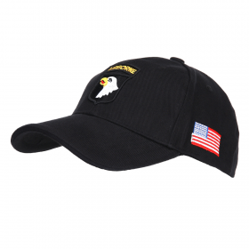 GORRA BEISBOL AIRBORNE III NEGRO