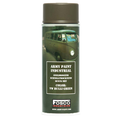 PINTURA SPRAY MILITAR FOSCO 400 ML. VW BULLI GREEN