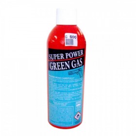 SUPER POWER GREEN GAS 600ML