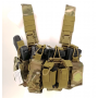 CHALECO CHEST RIG M4 MULTICAM