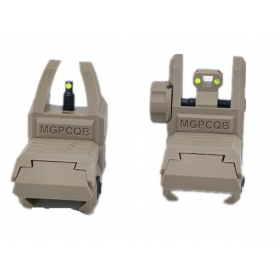 MIRA PLEGABLE CON FIBRA VERDE TAN
