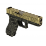 Pistola Airsoft We 17 Etched Glock Ivory Metal / ARMYCOP.ES