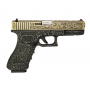 Pistola Airsoft We 17 Etched Glock Ivory Metal / ARMYCOP.ES