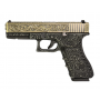 Pistola Airsoft We 17 Etched Glock Ivory Metal / ARMYCOP.ES