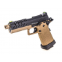 Pistola Airsoft Vorsk Hi-Capa 4.3 Tan/Negro // ARMYCOP.ES