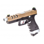 Pistola Airsoft Vorsk EU17 Vented Tan/Negro // ARMYCOP.ES