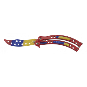 ABANICO NAVAJA COLORFUL II HOJA 9.5 CM
