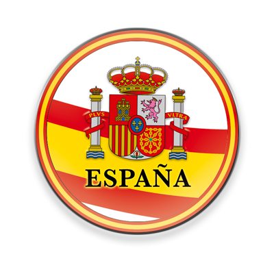 IMAN CRISTAL ESPAÑA ESCUDO