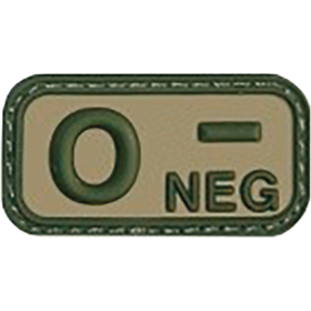 PARCHE SANGUINEO O-