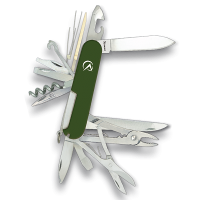 NAVAJA MULTIUSOS VERDE 14 USOS