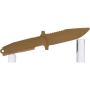 CUCHILLO K25 ENTRENAMIENTO TAN 11.50 CM