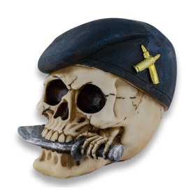 CABEZA CALAVERA MILITAR