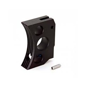 AIP ALUMINUM TRIGGER (TYPE E) FOR HI-CAPA / Disparador de aluminio AIP (tipo E) NEGRO