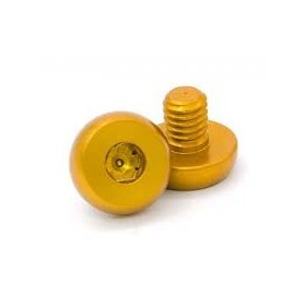 AIP 7075 ALUMINUM GRIP SCREWS FOR TOKIO MARUI 4.3 / 5.1 / TORNILLOS DE SUJECIÓN DE ALUMINIO ORO