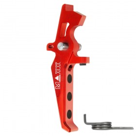 DISPARADOR AVANZADO ALUMINIO CNC ESTILO E ROJO
