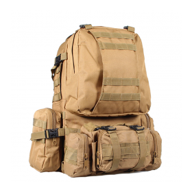 MOCHILA COMPUESTA 55L TAN