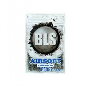Bolas Airsoft BLS 0,50g 1000 bbs Gris / ARMYCOP.ES
