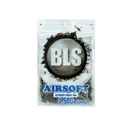 Bolas Airsoft BLS 0,50g 1000 bbs Gris / ARMYCOP.ES