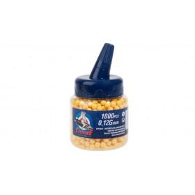 Bolas Airsoft 0,12g 1000 Bbs 6mm Amarillas // ARMYCOP.ES