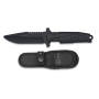 CUCHILLO DE GOMA K25 ENTRENAMIENTO NEGRO11.50 CM