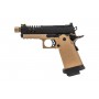 Pistola Airsoft Vorsk Hi-Capa 3.8 Gas Blowback Tan/Negra // ARMYCOP.ES