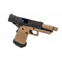 Pistola Airsoft Vorsk Hi-Capa 3.8 Gas Blowback Tan/Negra // ARMYCOP.ES