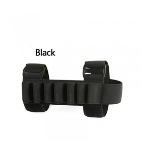 PORTACARTUCHOS CON VELCRO PARA CULATA NEGRO