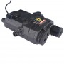 LINTERNA Y LASER ROJO FMA CON PULSADOR NEGRO // ARMYCOP.ES