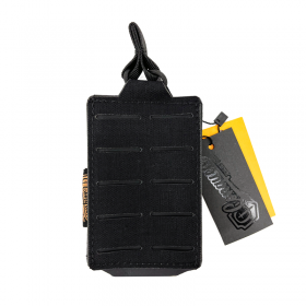 PORTACARGADOR SIMPLE MOLLE CONQUER TACTICAL NEGRO