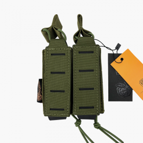 PORTACARGADOR DOBLE DE PISTOLA CONQUER OD