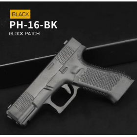 PARCHE PISTOLA NEGRO