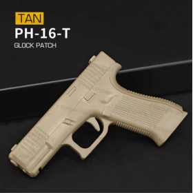 PARCHE PISTOLA TAN