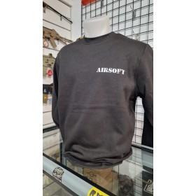 SUDADERA NEGRA AIRSOFT