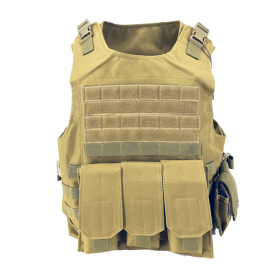 CHALECO TACTICO SIXMM FSBE TAN