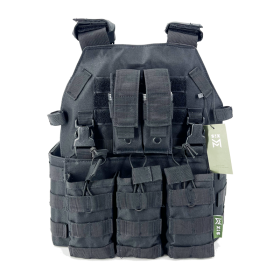 CHALECO TACTICO SIXMM 6096S NEGRO
