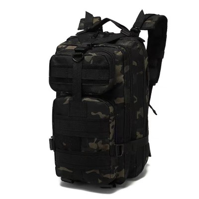 MOCHILA TACTICA 25L MULTICAM NEGRO