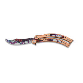 ABANICO COLORFUL HOJA: 9CM