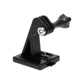 SOPORTE DE CASCO PARA CAMARA NEGRO