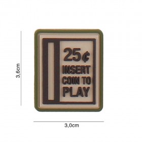 PARCHE 3D PVC 147