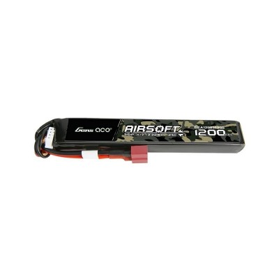 BATERÍA LIPO GENS ACE 1200MAH 25C 11.1V STICK T-PLUG