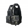 CHALECO TACTICO MOLLE AIRSOFT CIRAS  MULTICAM BLACK