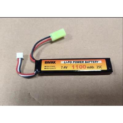 BATERIA LI-PO 7,4V 1100 MAH 25C BMAX