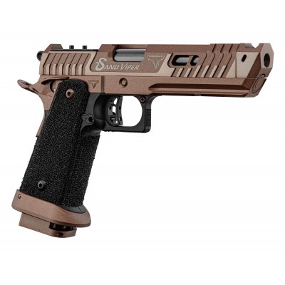 REPLICA PISTOLA DE GAS TTI JW4 PIT VIPER TAN