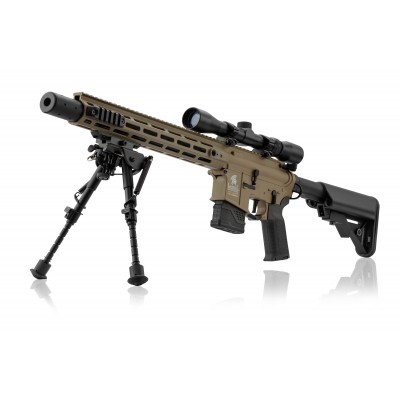 REPLICA ELECTRICA LANCER TACTICAL DMR LT-32 AIRSOFT TAN