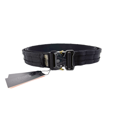 CINTURON CEÑIDOR MOLLE CONQUER DOUBLE BELT VERDE NEGRO