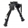 BIPODE PLEGABLE Y EXTENSIBLE BATTLEAXE NEGRO