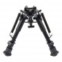 BIPODE PLEGABLE Y EXTENSIBLE BATTLEAXE NEGRO