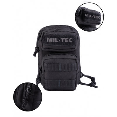 LLAVERO MINI BOLSO DE ASALTO NEGRO MILTEC